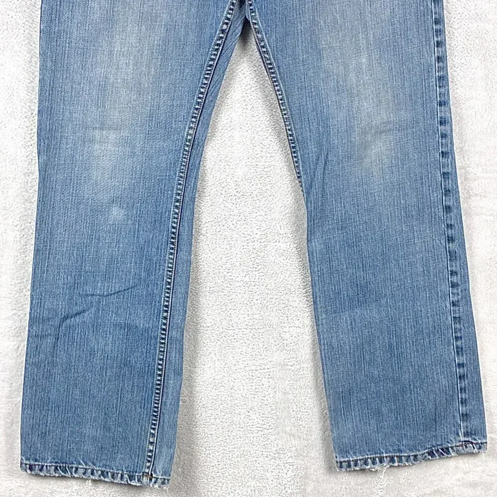 VTG Quiksilver Jeans Mens 34 Quikjean Faded Baggy Skate SoCal Surf Grunge Y2K